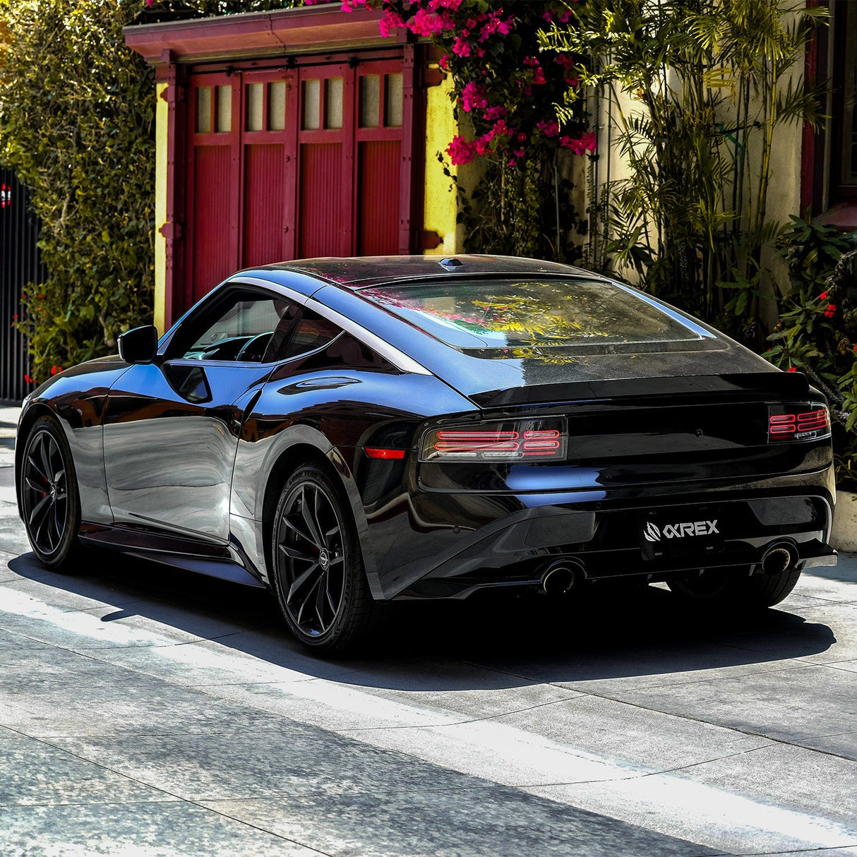 23-25 Nissan Z Quad-Loop Style NOVA-Series Prismatic LED Tail Lights Alpha-Black | AlphaRex