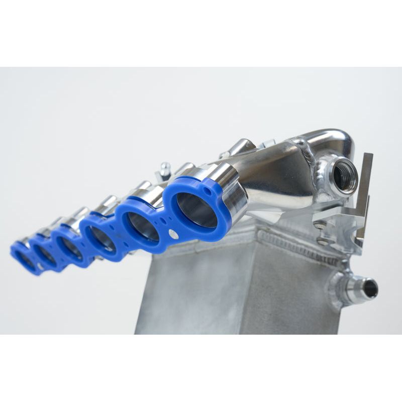 CSF BMW M2/M3/M4 S58 Comp &amp; Non-Comp (G8X) Charge-Air Cooler Manifold - Thermal Dispersion Black