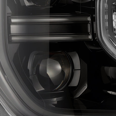 24-26 Ford Ranger / Ranger Raptor LUXX-Series LED Projector Headlights Alpha-Black | AlphaRex