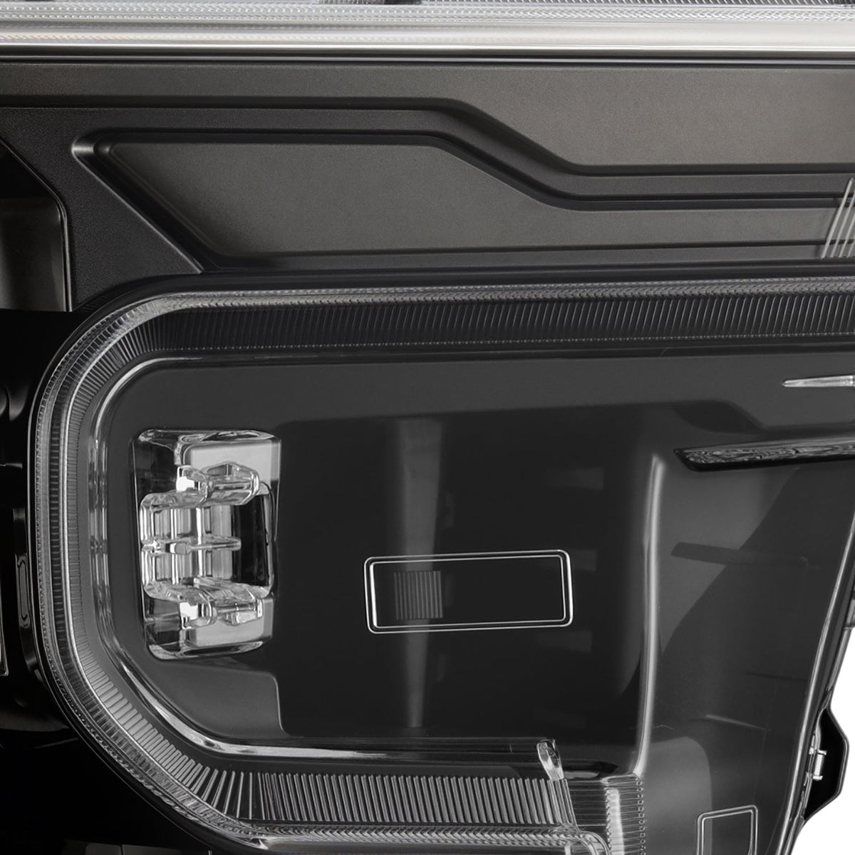 24-26 Ford Ranger / Ranger Raptor LUXX-Series LED Projector Headlights Alpha-Black | AlphaRex