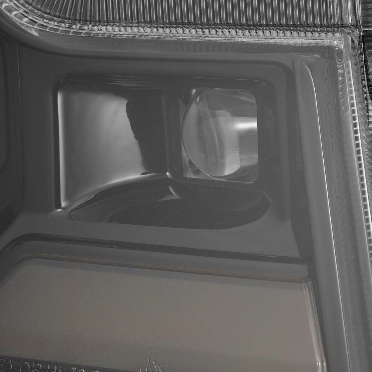 24-26 Ford Ranger / Ranger Raptor LUXX-Series LED Projector Headlights Alpha-Black | AlphaRex
