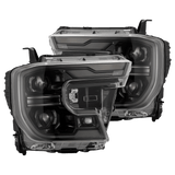 24-26 Ford Ranger / Ranger Raptor LUXX-Series LED Projector Headlights Alpha-Black | AlphaRex