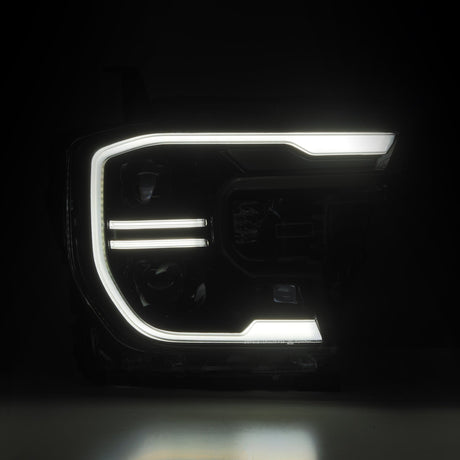 24-26 Ford Ranger / Ranger Raptor LUXX-Series LED Projector Headlights Alpha-Black | AlphaRex