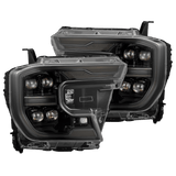 24-26 Ford Ranger / Ranger Raptor NOVA-Series LED Projector Headlights Alpha-Black | AlphaRex