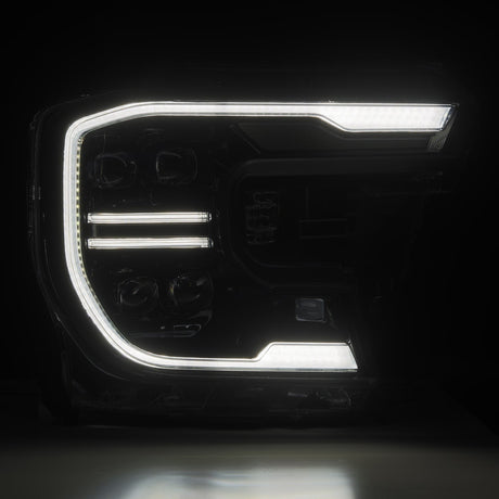 24-26 Ford Ranger / Ranger Raptor NOVA-Series LED Projector Headlights Alpha-Black | AlphaRex