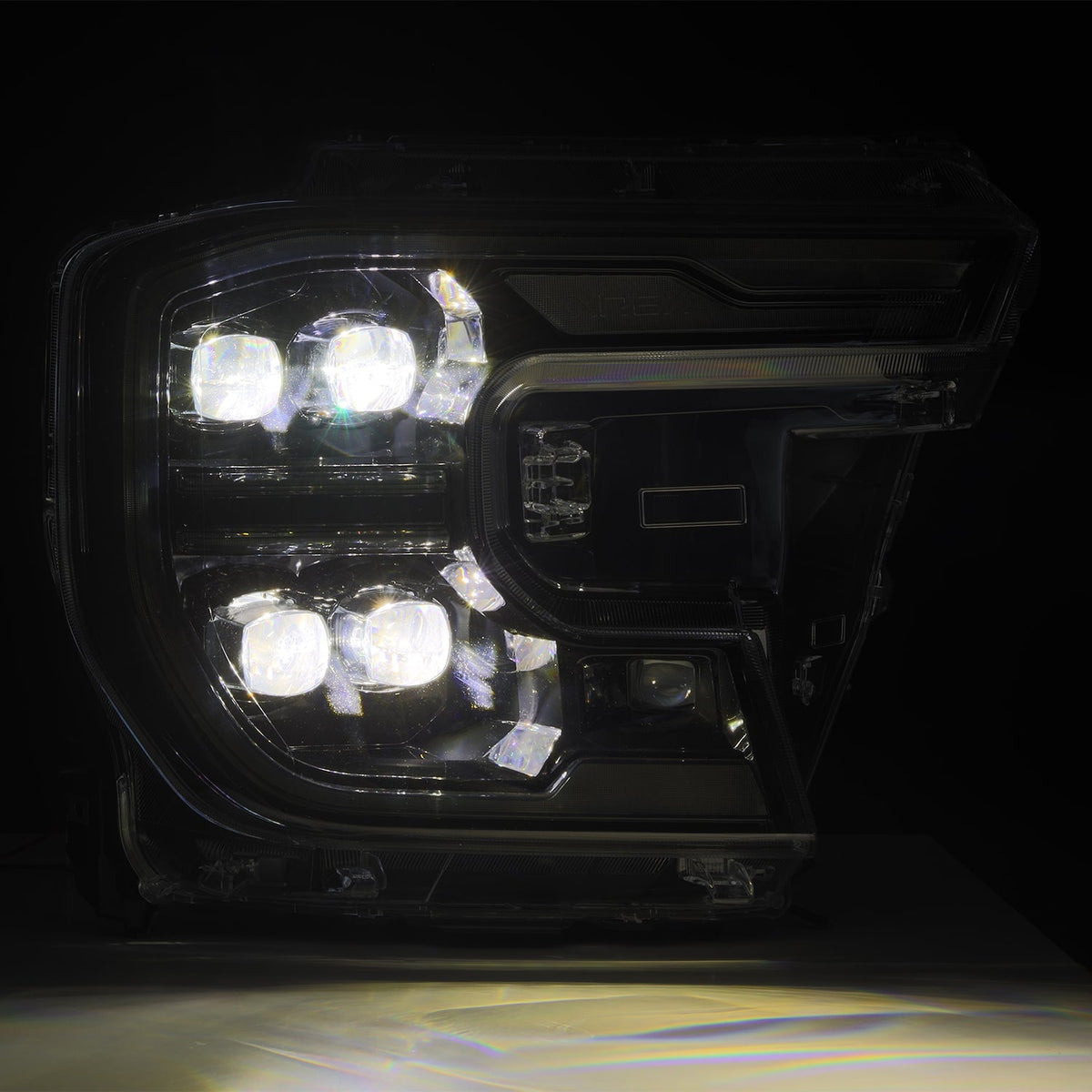 24-26 Ford Ranger / Ranger Raptor NOVA-Series LED Projector Headlights Alpha-Black | AlphaRex