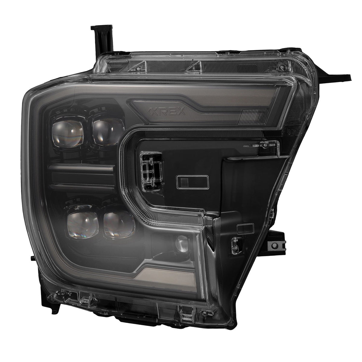 24-26 Ford Ranger / Ranger Raptor NOVA-Series LED Projector Headlights Alpha-Black | AlphaRex