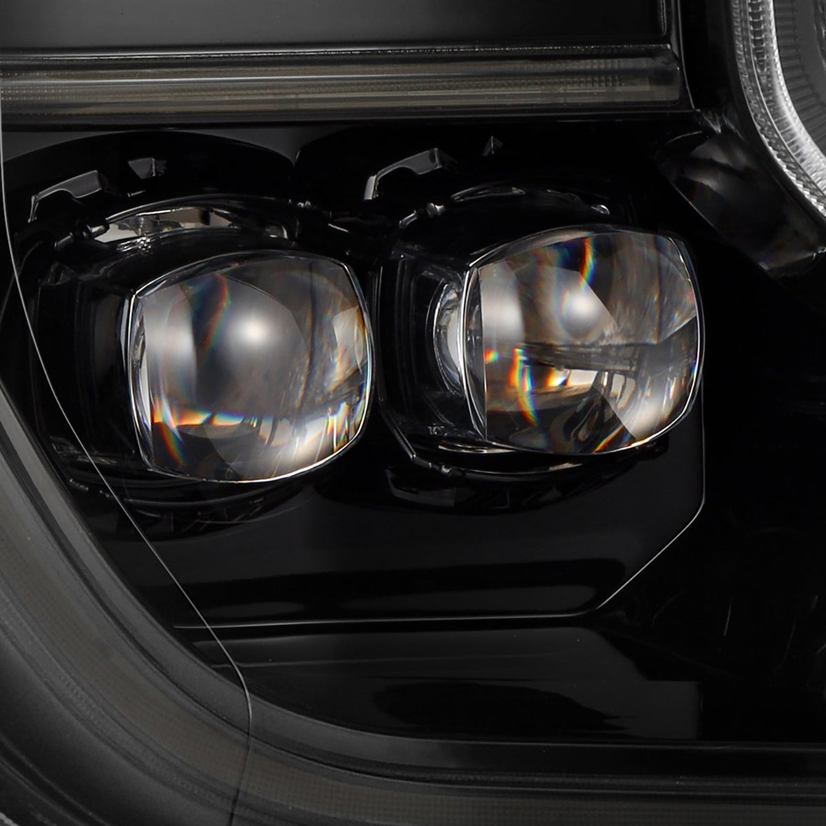 24-26 Ford Ranger / Ranger Raptor NOVA-Series LED Projector Headlights Alpha-Black | AlphaRex