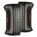 24-25 Toyota Tacoma NOVA-Series Prismatic LED Tail Lights Alpha-Black | AlphaRex