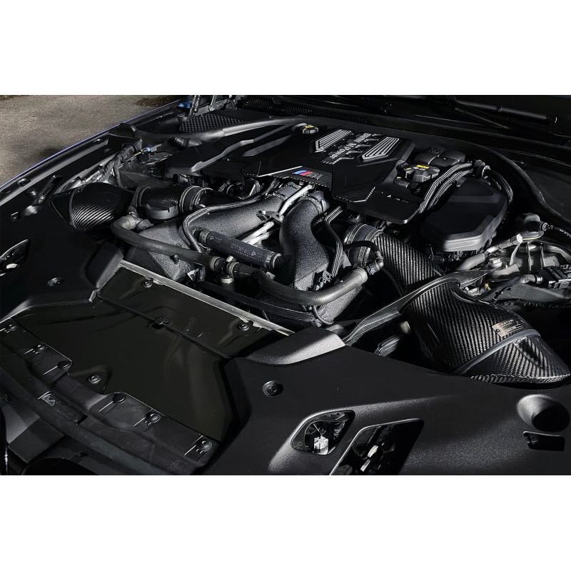 CSF 16-21 BMW M5 (F90) / 17-21 BMW M8 (F91/F92/F93) Twin Charge-Air-Cooler Set - Crinkle Black