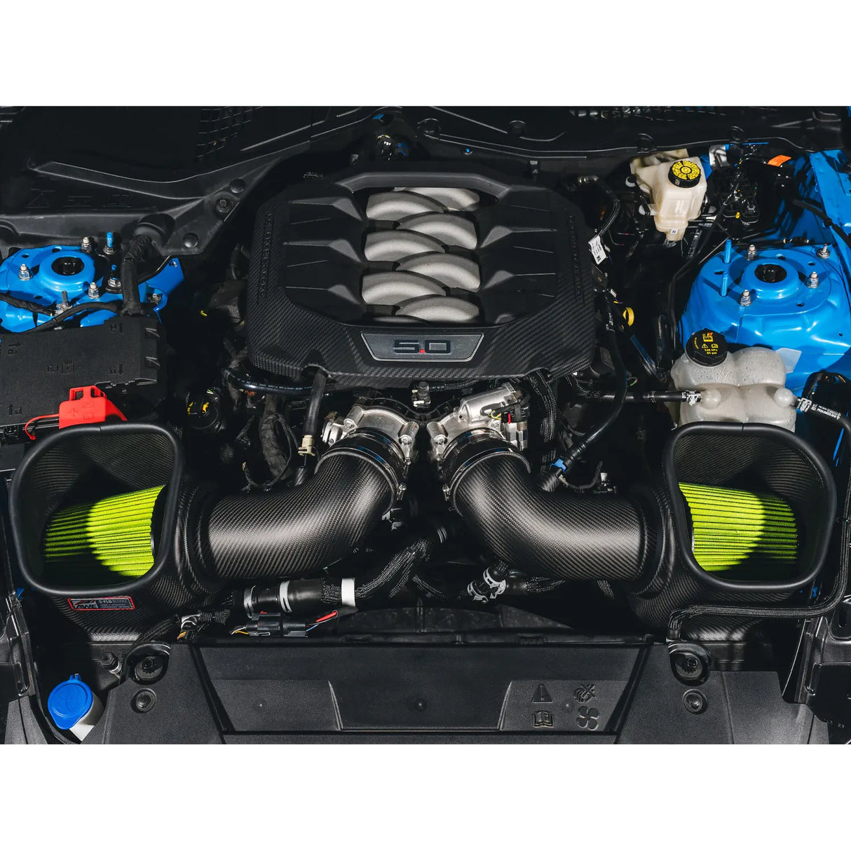 AWE S-FLO Carbon Intake for the S650 Mustang 5.0L