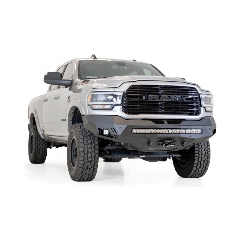 Addictive Desert Designs 19-20 RAM 2500/3500 Hammer Black Stealth Fighter Front Bumper