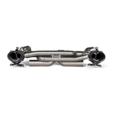Akrapovic Porsche 911 Carrera /S/4/4S/GTS/Cabriolet/Targa/Dakar (992) Slip-On Line Titanium Exhaust