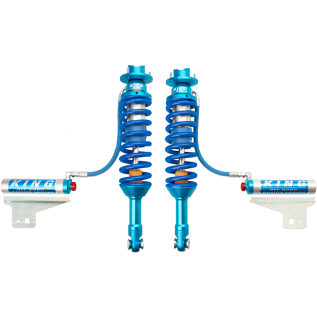 King Shocks 10-14 Ford F150 Raptor 4WD Front 3.0 Dia Remote Reservoir Coilover w/Adjuster (Pair)