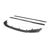 2021+ Lexus IS - Carbon Fiber Novel Style Front Lip Splitter & Side Skirts