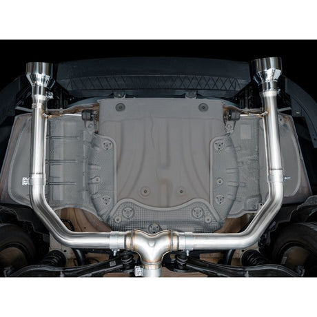 AWE 22-25 Volkswagen Jetta GLI Track Edition Exhaust - Chrome Silver Tips
