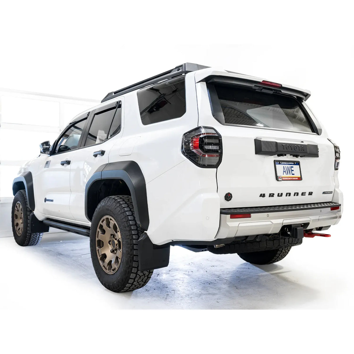 AWE Tuning 2024+ Toyota Land Cruiser / 2025+ Toyota 4Runner 0FG Cat-Back Exhaust w/ BashGuard