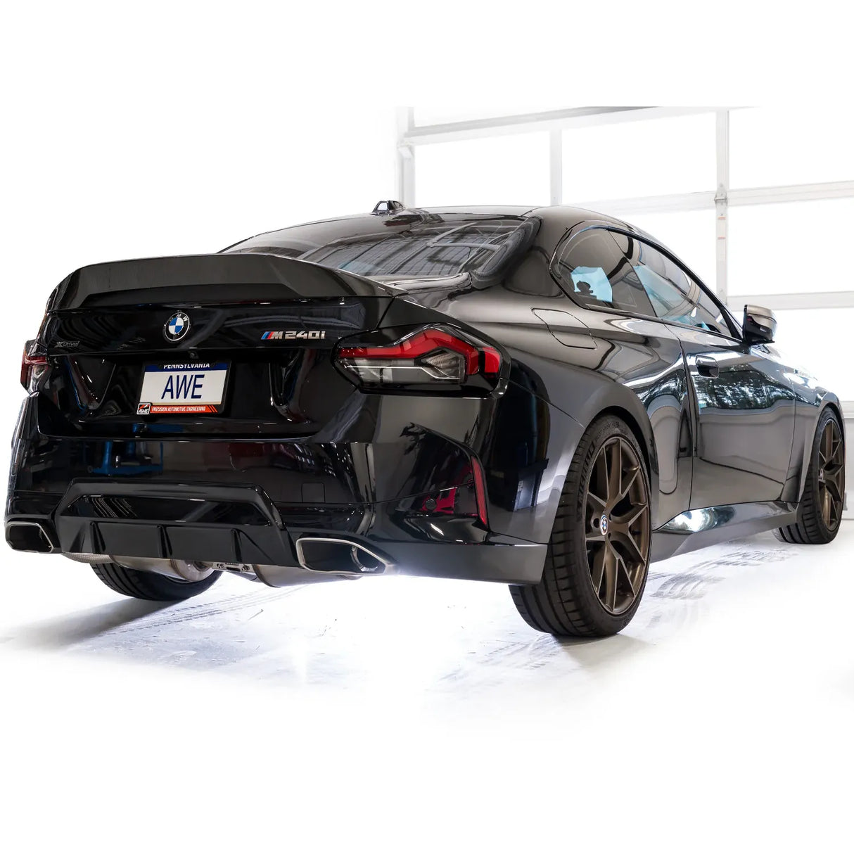 AWE Tuning 2022-2026 BMW M240i (G42) Track Edition Exhaust - OE Tips