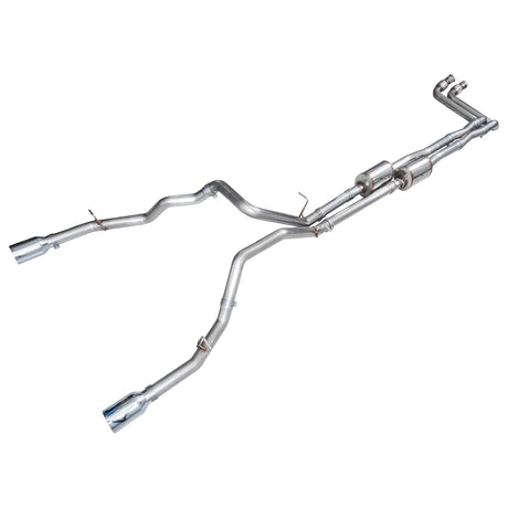 AWE Tuning 2025+ RAM 1500 3.0TT Rebel 0FG Cat-Back Exhaust w/ Chrome Silver Tips