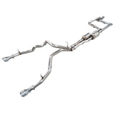 AWE Tuning 2025+ RAM 1500 RHO 3.0 I6 TT 0FG Dual Rear Exit Catback Exhaust - Chrome Silver Tips
