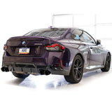 AWE Tuning 2022-2026 BMW M240i (G42) Track Edition Exhaust - Diamond Black Tips