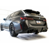AWE BMW G90/G99 M5 Touring Edition Catback Exhaust - Diamond Black Tips