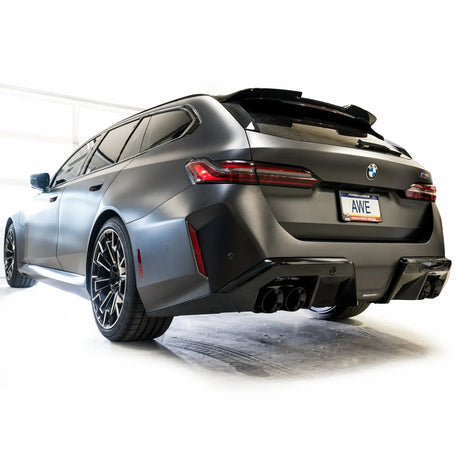AWE BMW G90/G99 M5 Touring Edition Catback Exhaust - Diamond Black Tips