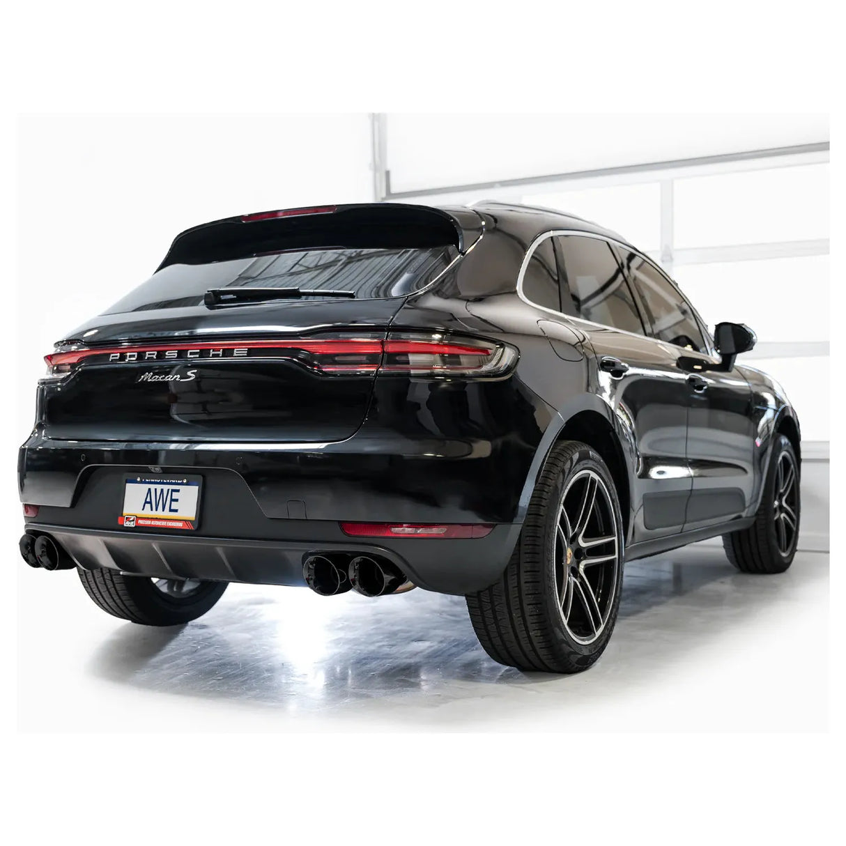 AWE Tuning 19-21 Porsche Macan 3.0T/2.9TT Touring Edition Catback Exhaust w/ Diamond Black Tips