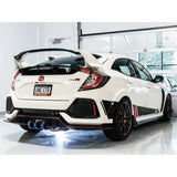 AWE 2017-2021 Honda Civic Type R Track Edition Triple Vapor Blue Exhaust
