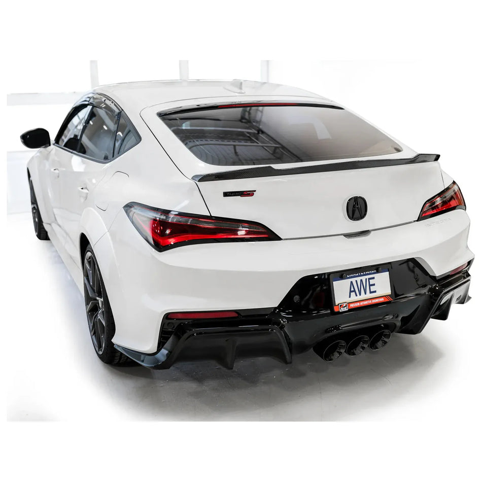 AWE Tuning 2024 Acura Integra Type S DE5 FWD Track Edition Exhaust w/ Triple Diamond Black Tips