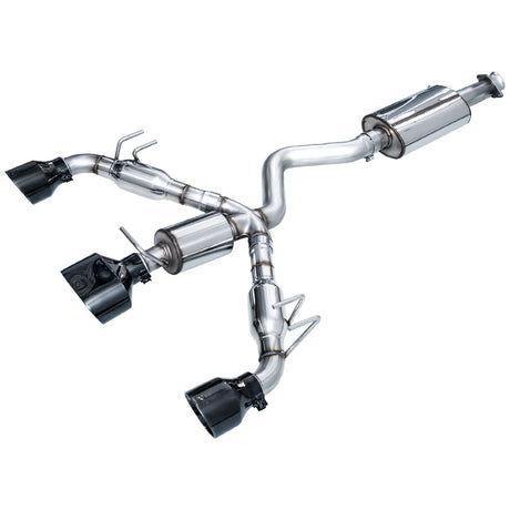 AWE Tuning 2023+ Toyota GR Corolla Touring Edition Exhaust - Diamond Black Tips