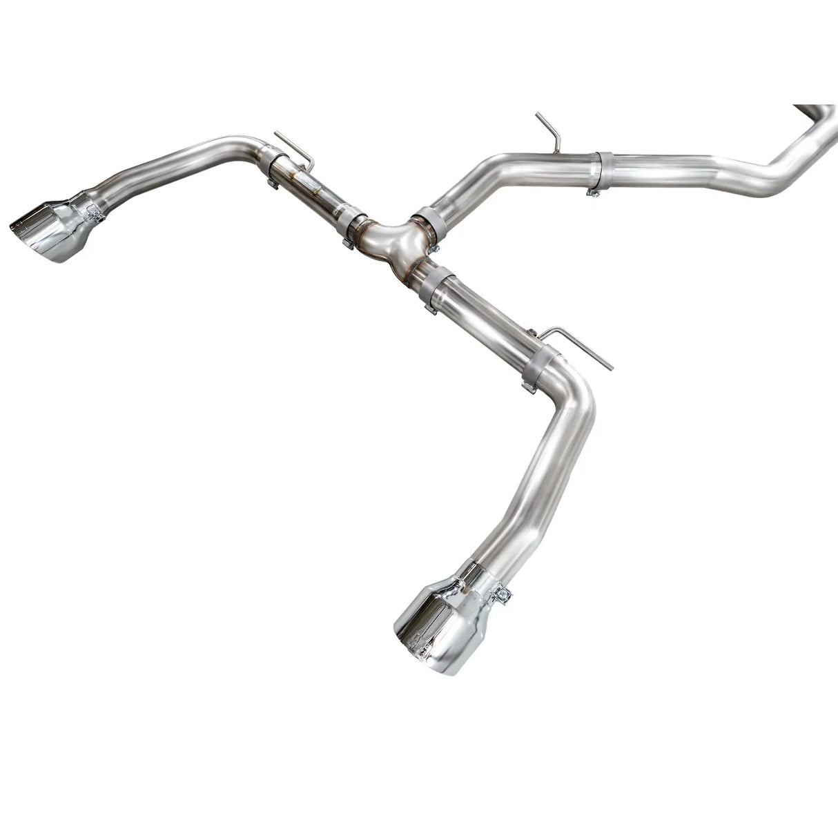 AWE 2022-2026 Hyundai Elantra N Track Edition Cat-Back Exhaust - Chrome Silver Tips