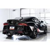 AWE 2020+ Toyota Supra A90 Resonated Track Edition Exhaust - 5in Diamond Black Tips