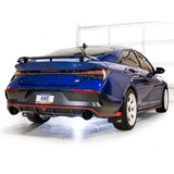 AWE 2022-2026 Hyundai Elantra N Track Edition Cat-Back Exhaust - Diamond Black Tips