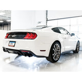 AWE 2018-2023 S550 Mustang GT SwitchPath Exhaust - Diamond Black Tips