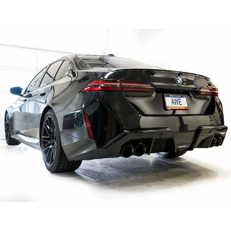 AWE BMW G90/G99 M5 Track Edition Catback Exhaust - Diamond Black Tips