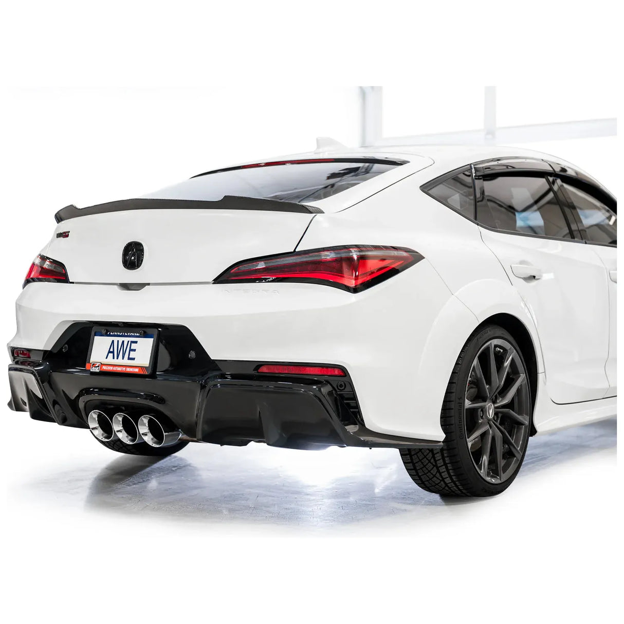 AWE Tuning 2024 Acura Integra Type S DE5 FWD Touring Edition Exhaust w/ Triple Chrome Silver Tips