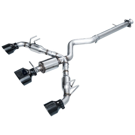 AWE Tuning 2023+ Toyota GR Corolla Track Edition Exhaust - Diamond Black Tips