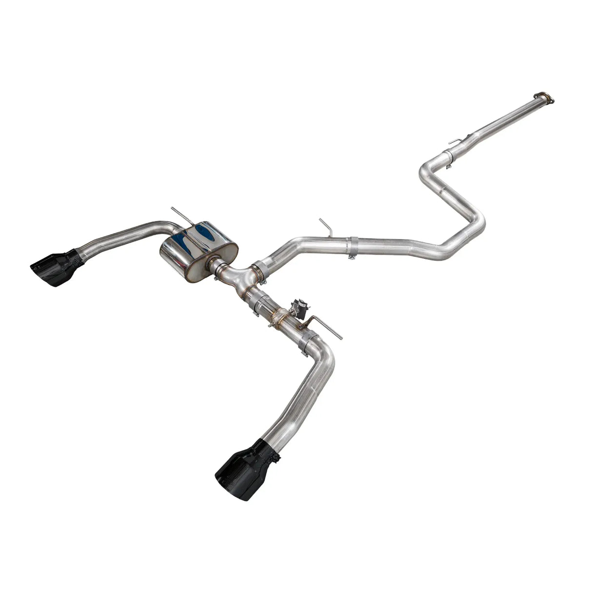 AWE 2022-2026 Hyundai Elantra N SwitchPath Cat-Back Exhaust - Diamond Black Tips