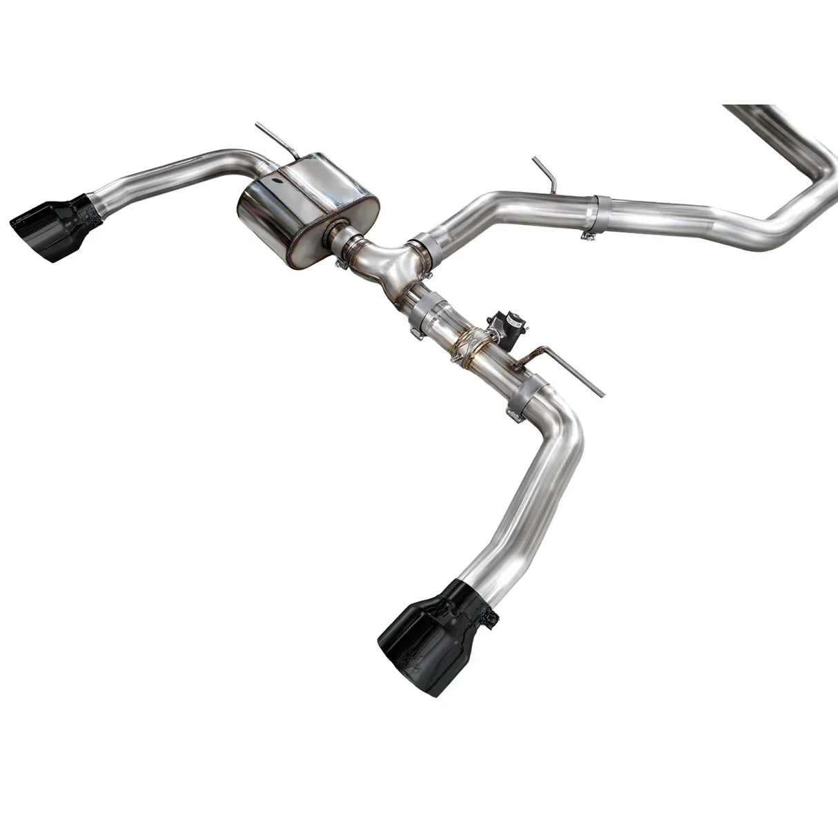 AWE 2022-2026 Hyundai Elantra N SwitchPath Cat-Back Exhaust - Diamond Black Tips
