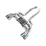 AWE Tuning 20-25 BMW X3 M/M Comp (F97) AWD SwitchPath Axle-back Exhaust - Chrome Silver Tips