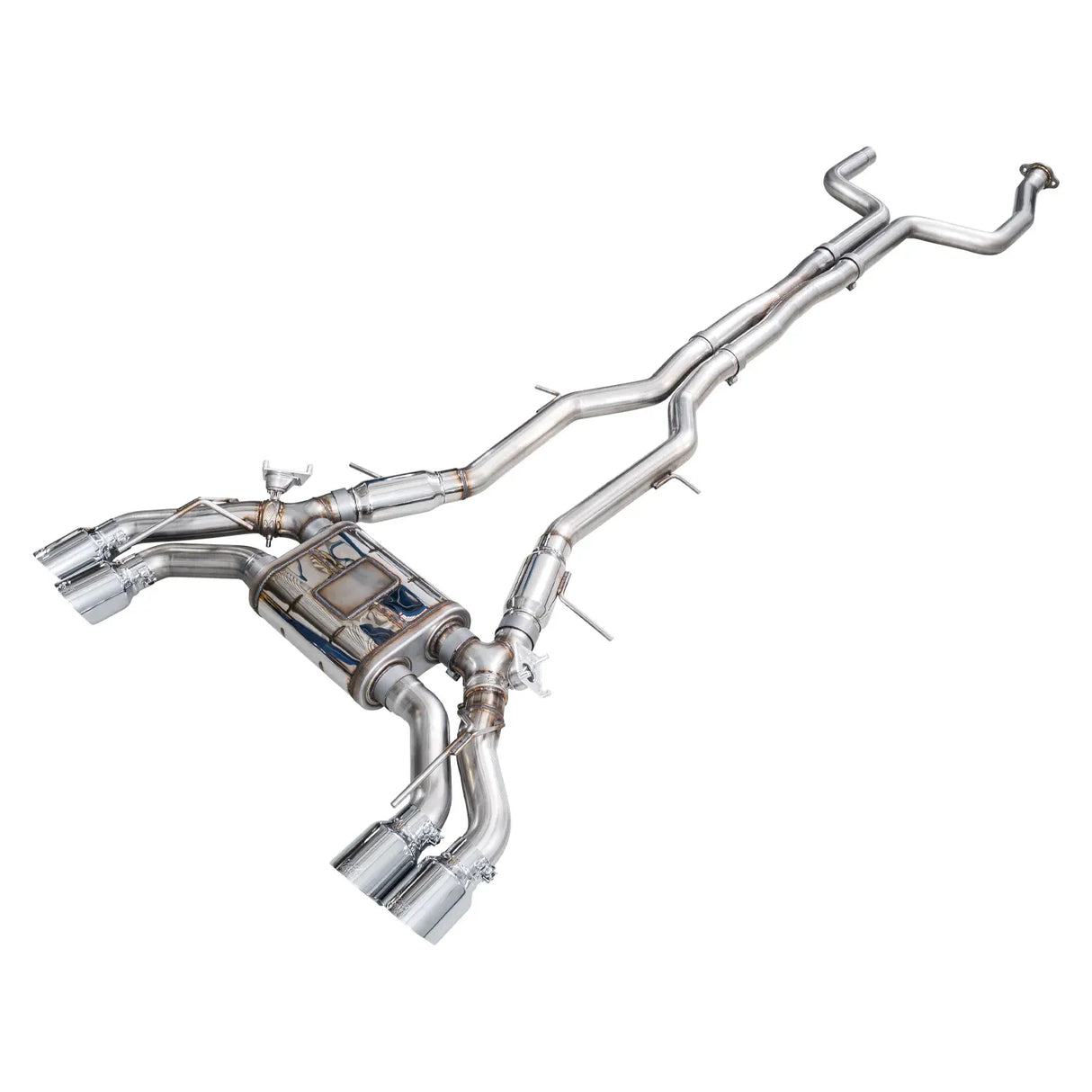 AWE 2022-2026 Cadillac CT5-V Blackwing SwitchPath Exhaust - Chrome Silver Tips