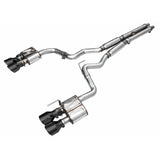 AWE Tuning 21-23 Ford Mustang Mach 1 SwitchPath Cat Back Exhaust w/ Quad Diamond Black Tips