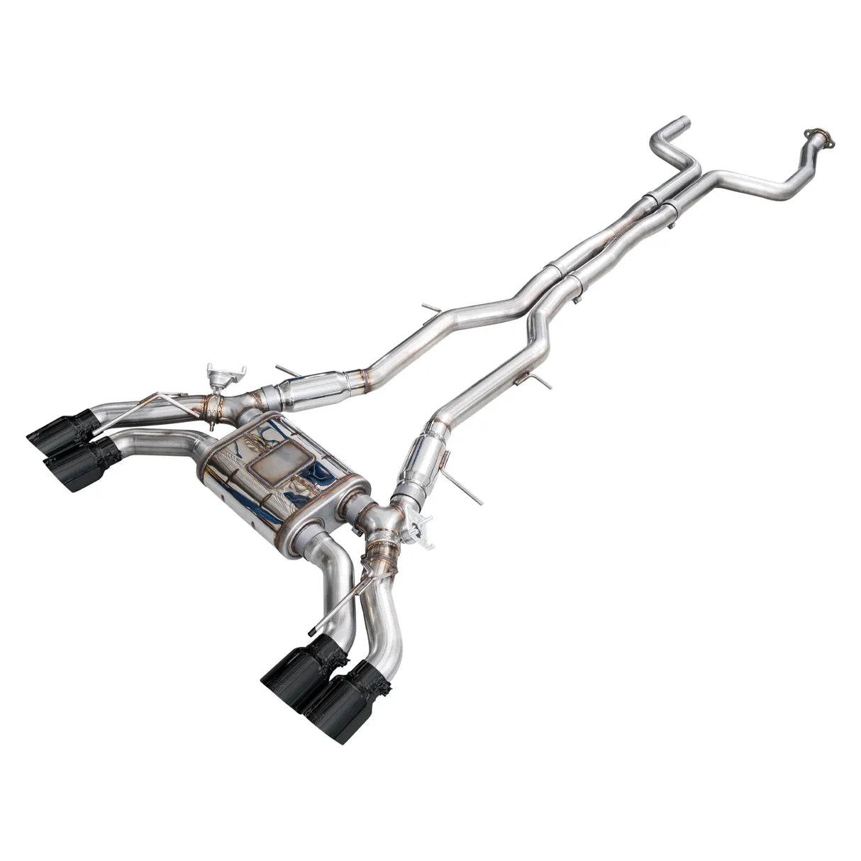 AWE 2022-2026 Cadillac CT5-V Blackwing SwitchPath Exhaust - Diamond Black Tips