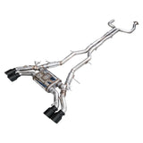 AWE 2022-2026 Cadillac CT5-V Blackwing SwitchPath Exhaust - Diamond Black Tips