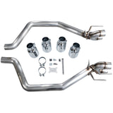 AWE Tuning C6 Chevrolet Corvette Z06/ZR1 Track Edition Axle-back Exhaust w/ Chrome Silver Tips