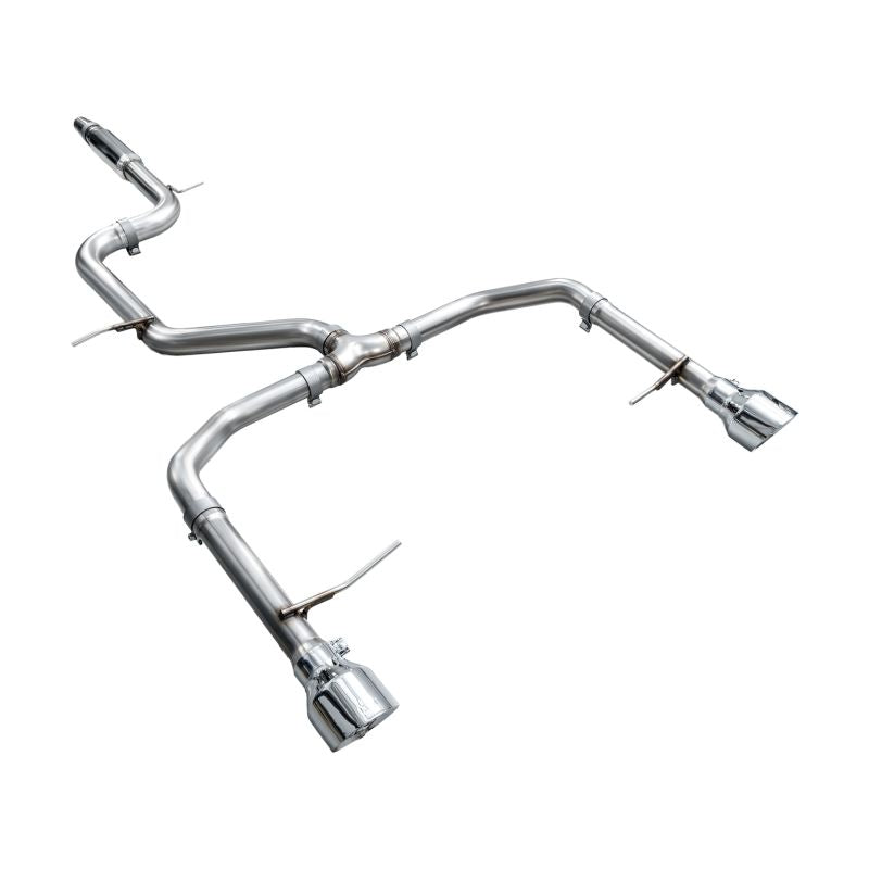 AWE 22-25 Volkswagen Jetta GLI Track Edition Exhaust - Chrome Silver Tips