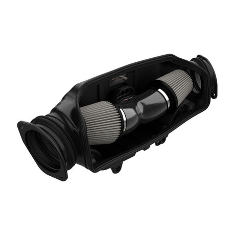 aFe 2020+ Corvette C8 Track Series Carbon Fiber Cold Air Intake System With Pro DRY S Filters
