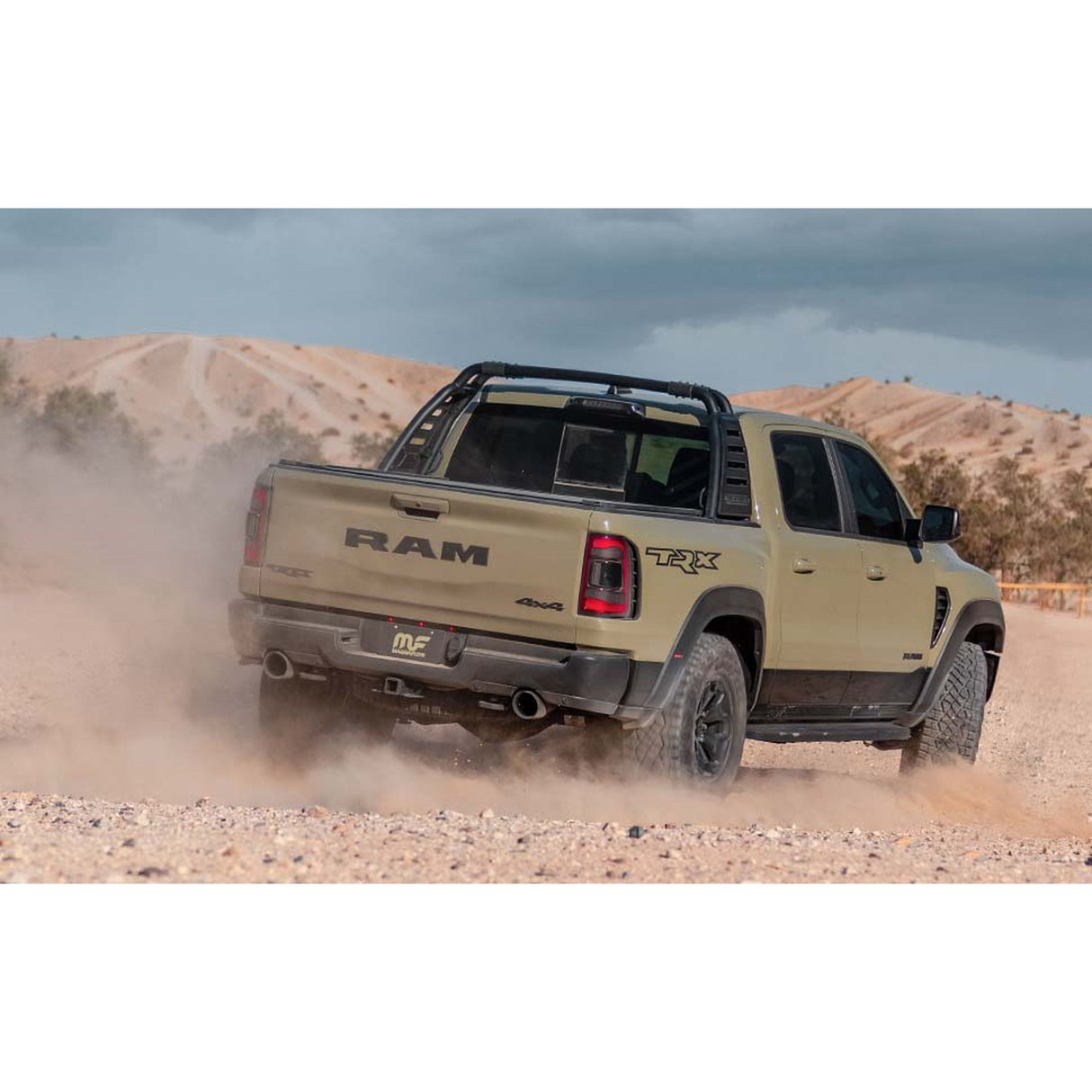 MagnaFlow 21-24 RAM 1500 TRX SPEQ Series Cat-Back Performance Exhaust System w/ Black Chrome Tips