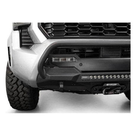 ADD 2024+ Toyota Tacoma Stealth Center Mount Winch Front Bumper w/ Top Hoop